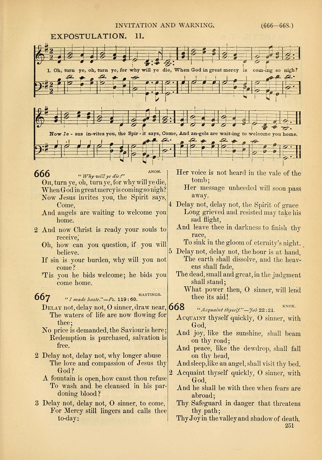 Psalms and Hymns and Spiritual Songs: a manual of worship for the church of Christ page 251
