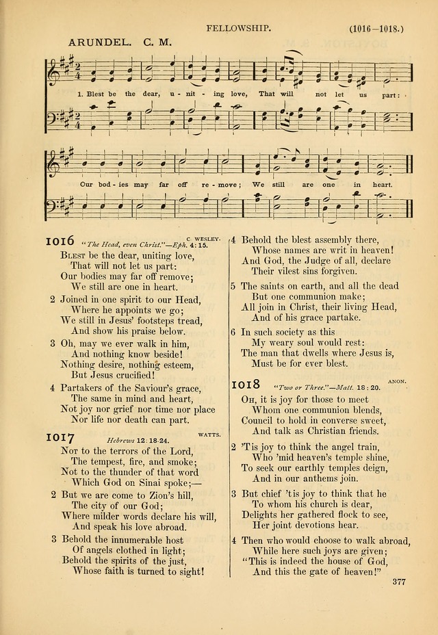Psalms and Hymns and Spiritual Songs: a manual of worship for the church of Christ page 377