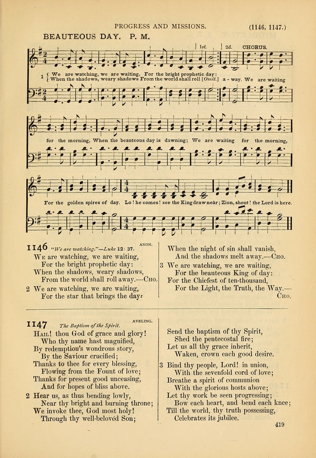 Psalms and Hymns and Spiritual Songs: a manual of worship for the church of Christ page 419
