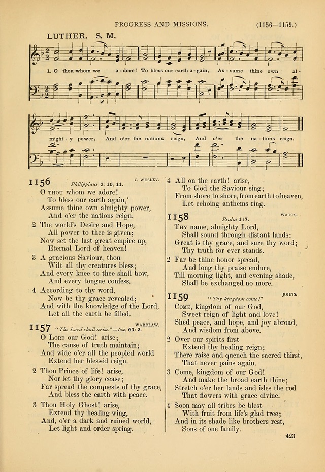 Psalms and Hymns and Spiritual Songs: a manual of worship for the church of Christ page 423