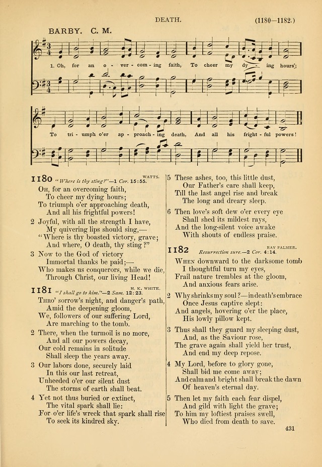 Psalms and Hymns and Spiritual Songs: a manual of worship for the church of Christ page 431