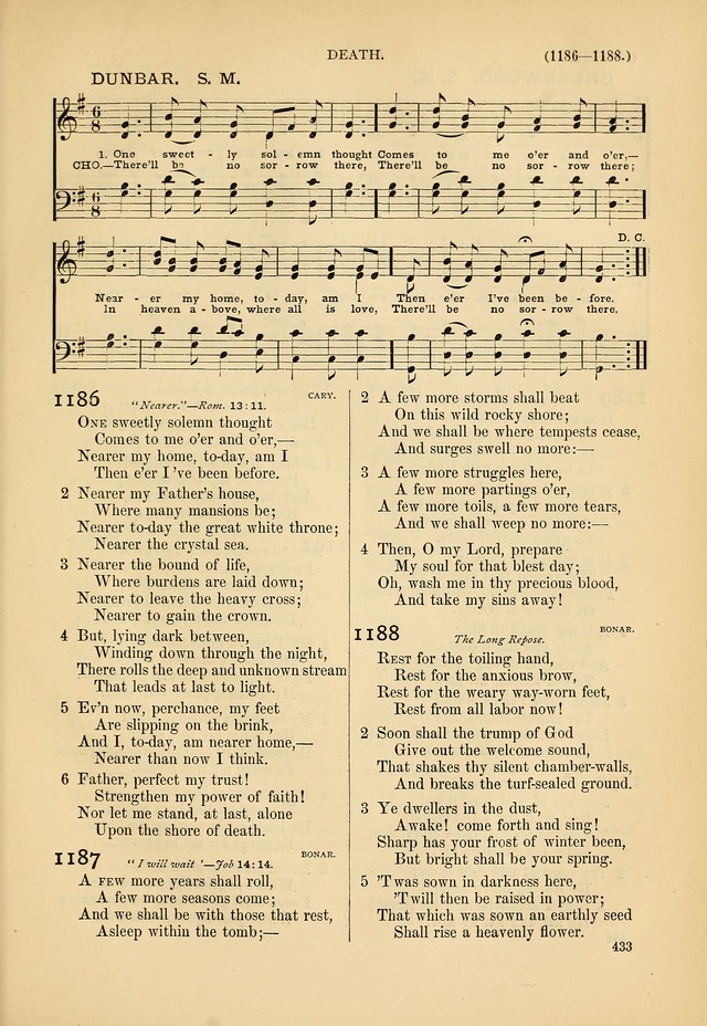 Psalms and Hymns and Spiritual Songs: a manual of worship for the church of Christ page 433