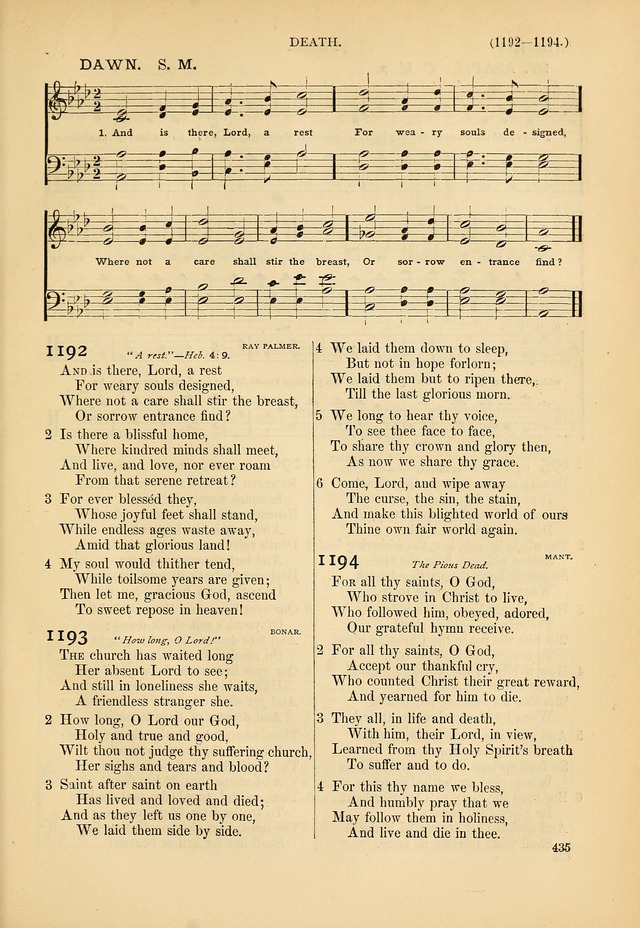 Psalms and Hymns and Spiritual Songs: a manual of worship for the church of Christ page 435