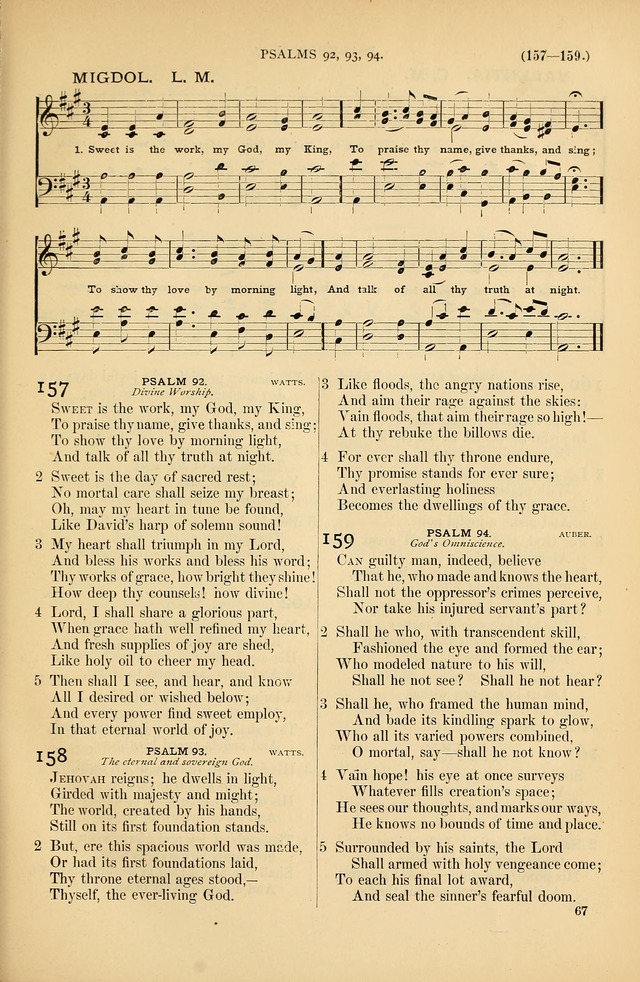 Psalms and Hymns and Spiritual Songs: a manual of worship for the church of Christ page 67
