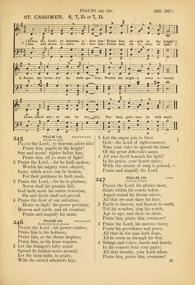Psalms and Hymns and Spiritual Songs: a manual of worship for the church of Christ page 97