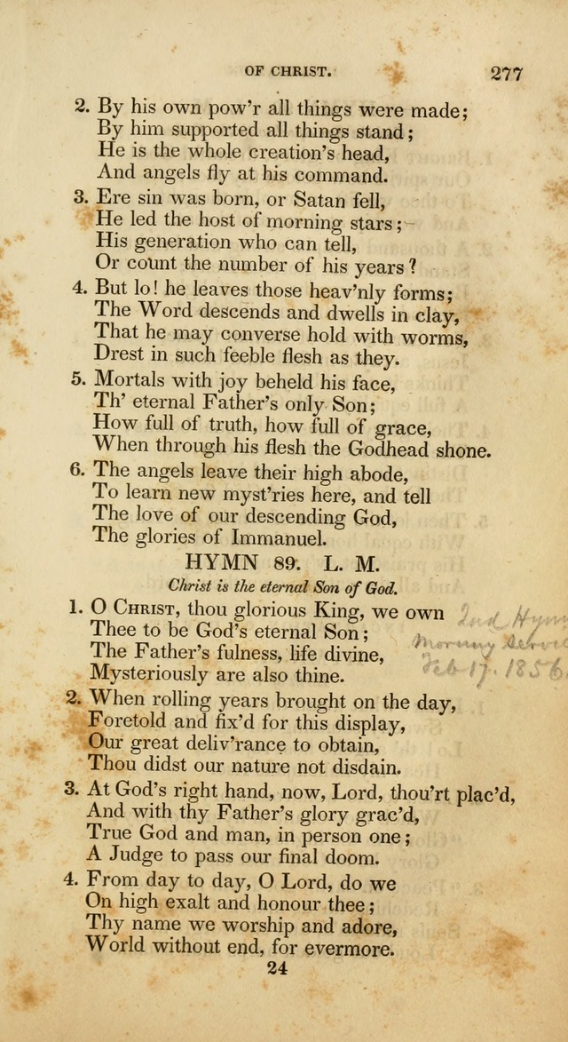 Psalms and Hymns, for the Use of the German Reformed Church, in the United States of America. (2nd ed.) page 280