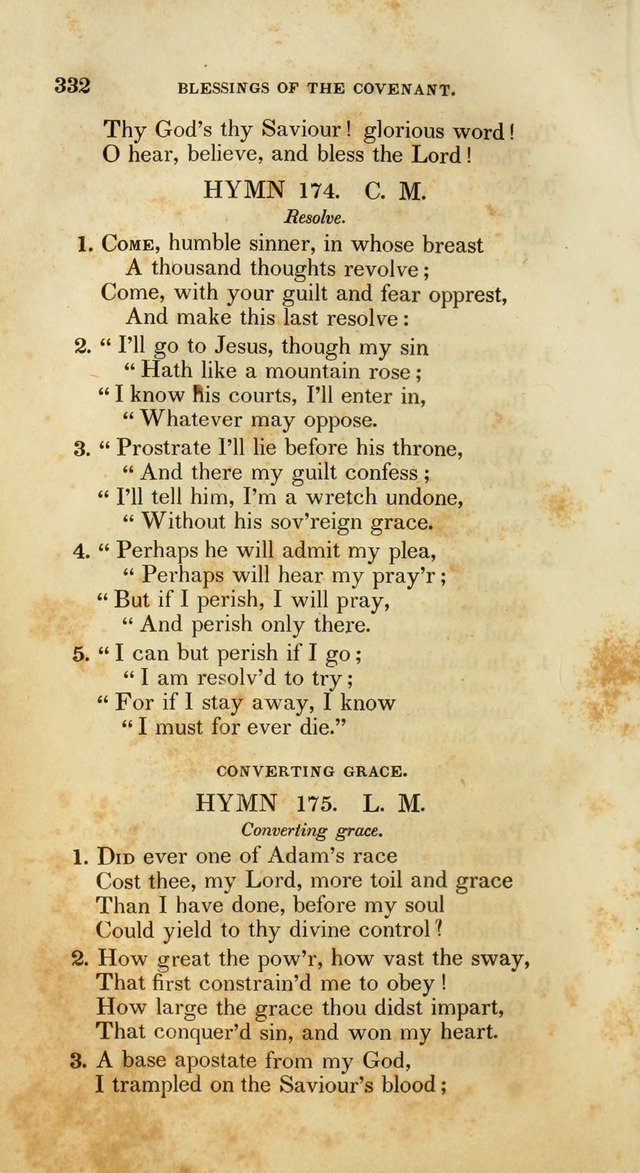 Psalms and Hymns, for the Use of the German Reformed Church, in the United States of America. (2nd ed.) page 335
