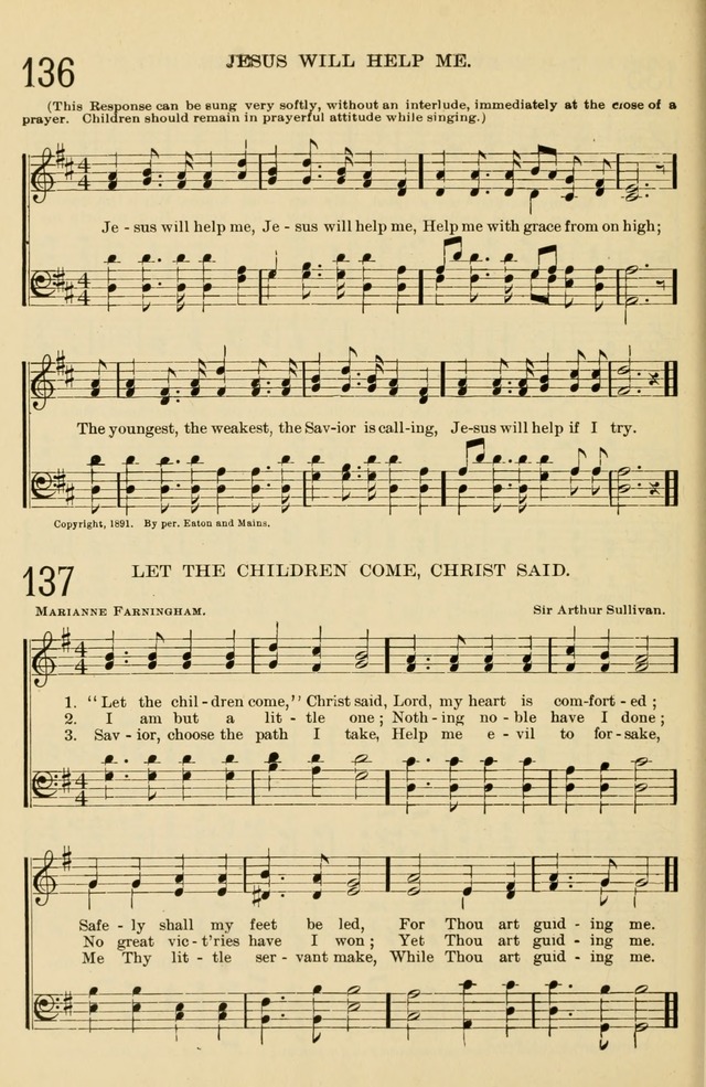 The Primary and Junior Hymnal page 112