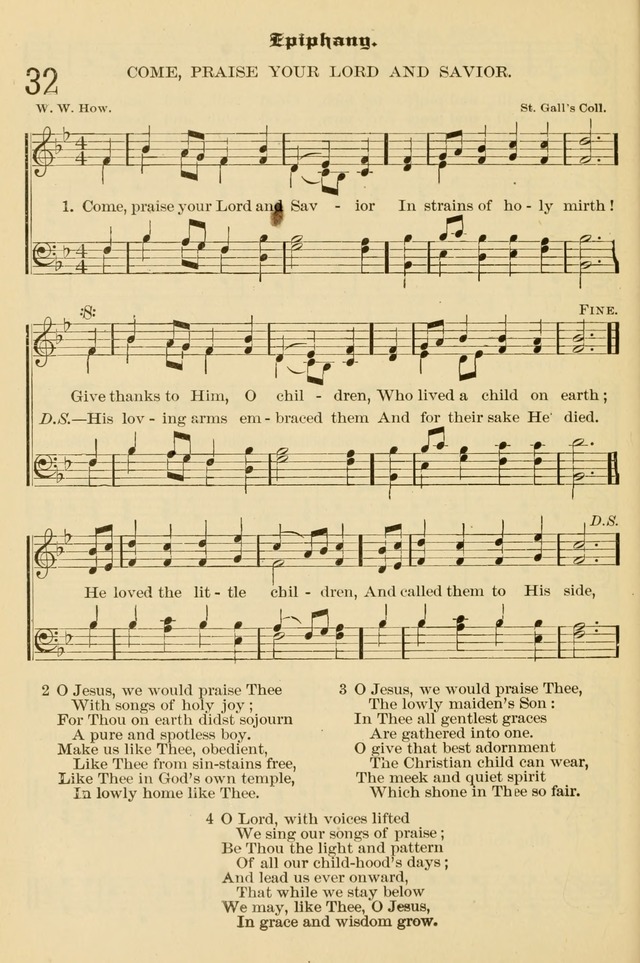 The Primary and Junior Hymnal page 30