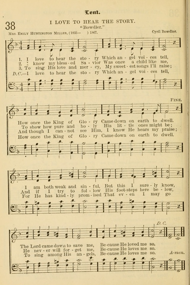 The Primary and Junior Hymnal page 34