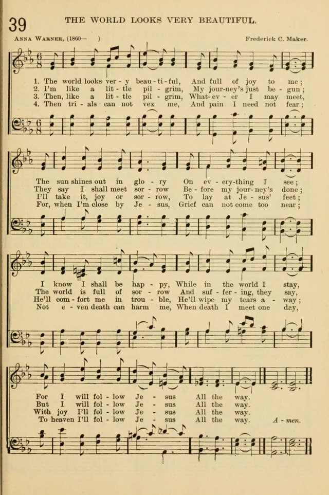The Primary and Junior Hymnal page 35