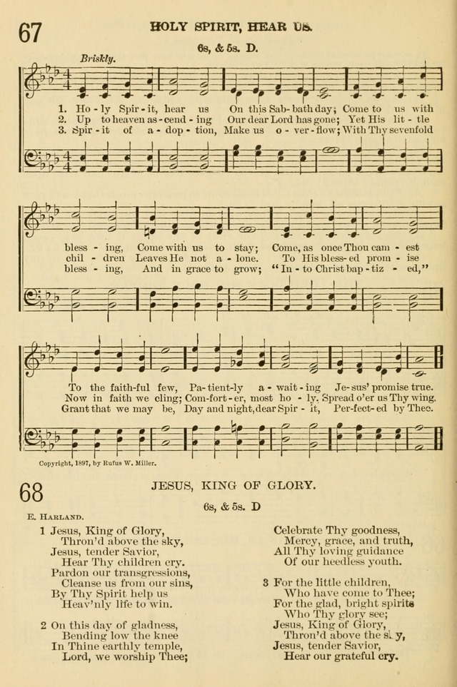 The Primary and Junior Hymnal page 58