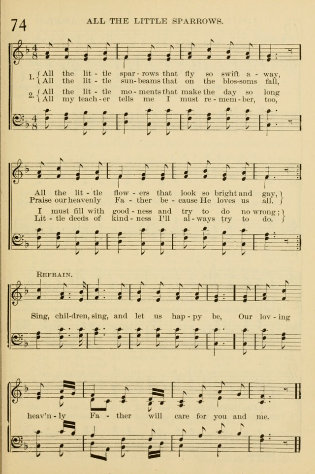 The Primary and Junior Hymnal page 63