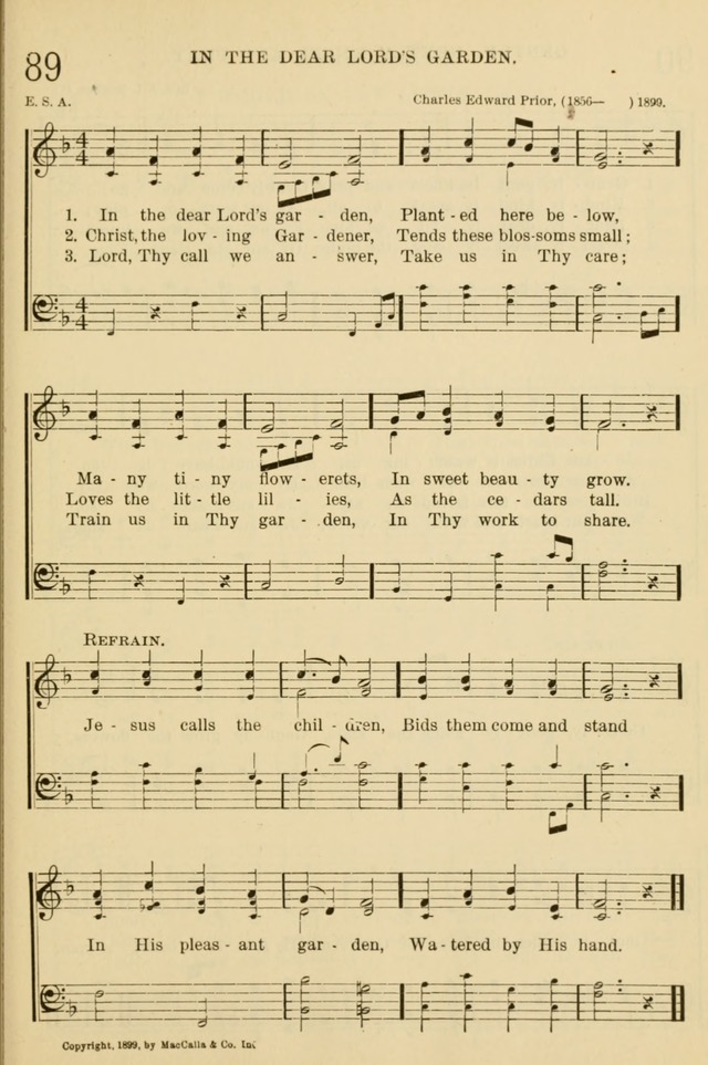 The Primary and Junior Hymnal page 75
