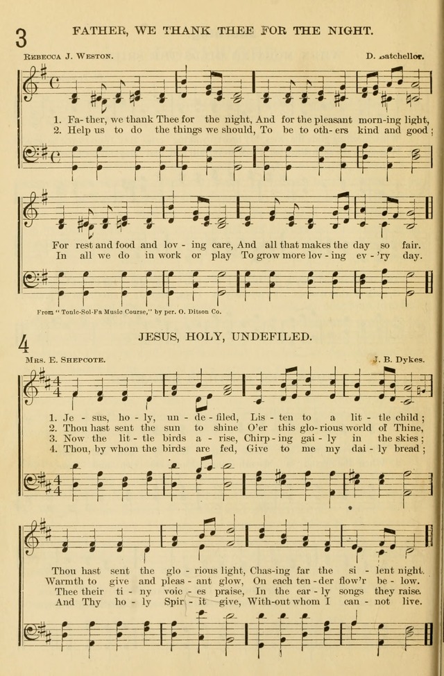 The Primary and Junior Hymnal page 8