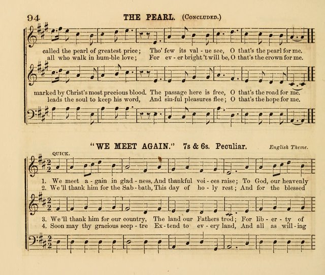 The Presbyterian Juvenile Psalmodist page 94