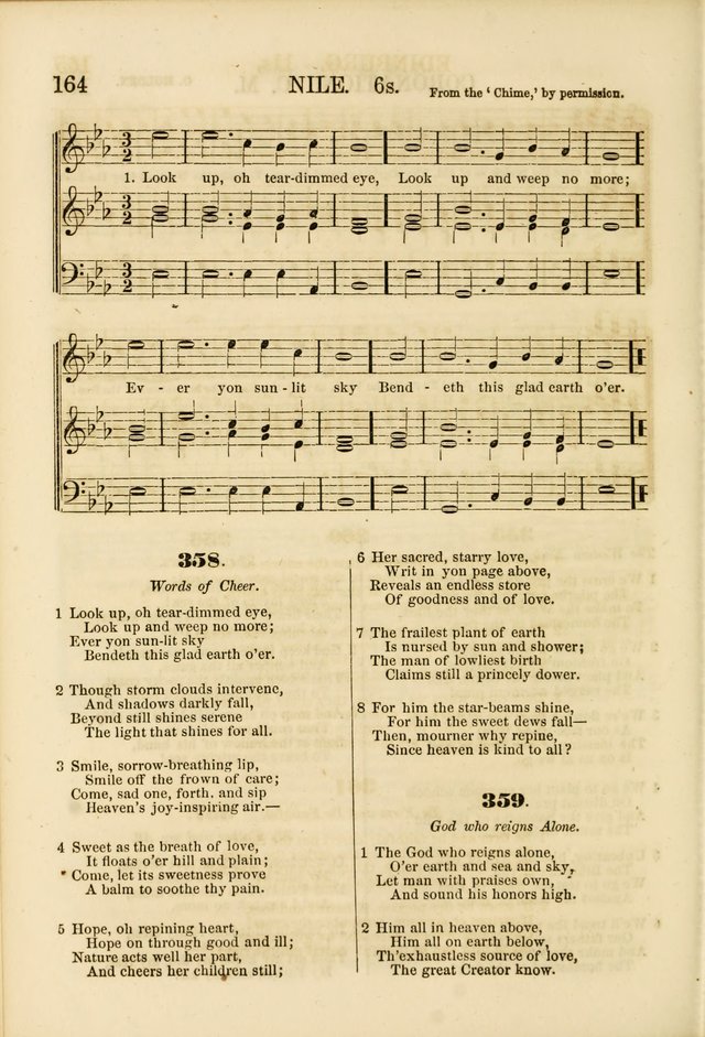 The Psalms of Life: A Compilation of Psalms, Hymns, Chants, Anthems, &c. Embodying the Spiritual, Progressive and Reformatory Sentiment of the Present Age page 164