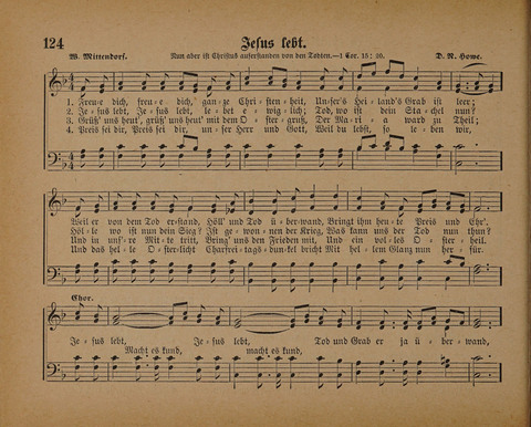 Pilger Lieder: für die Sonntagschule, Erbauungsstunde, Familie, u.s.w. page 124