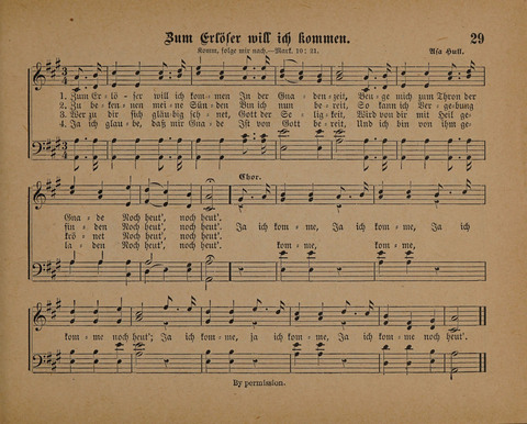 Pilger Lieder: für die Sonntagschule, Erbauungsstunde, Familie, u.s.w. page 29