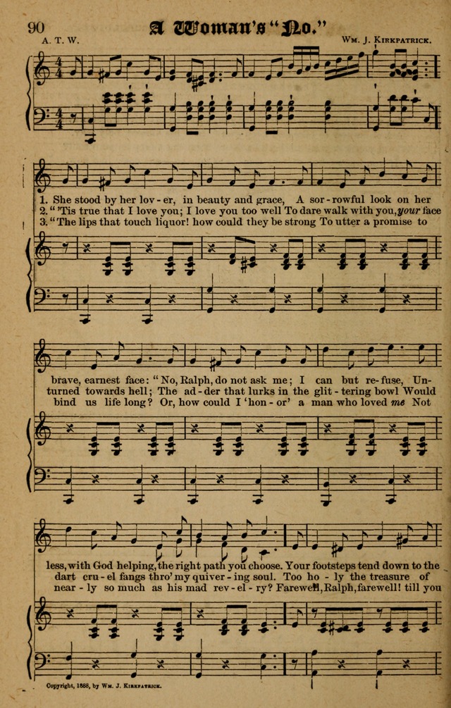 Prohibition Melodist: to which is added the Water Fairies (a temperance cantata) page 95