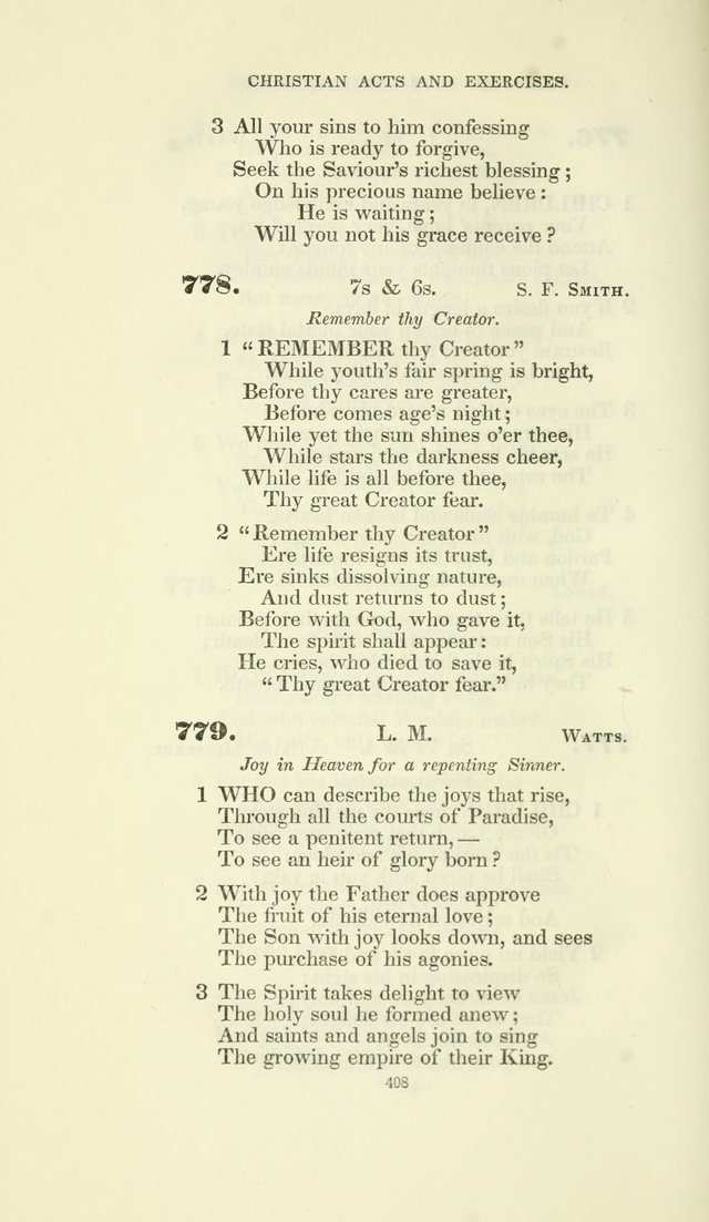 The Psalmist: a New Collection of Hymns for the Use of the Baptist Churches page 481
