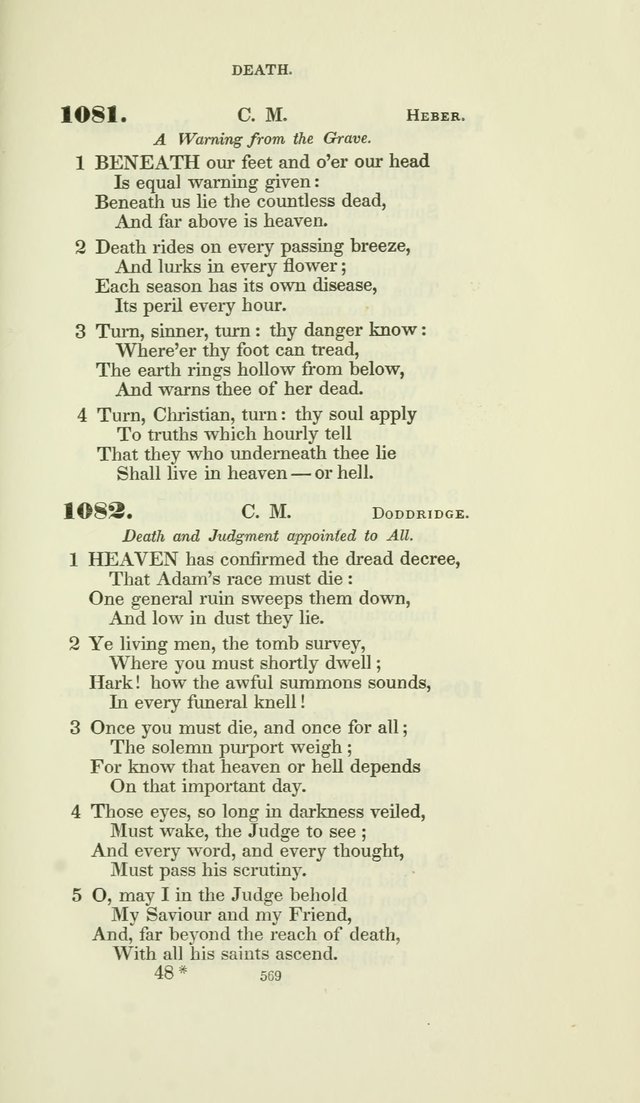 The Psalmist: a New Collection of Hymns for the Use of the Baptist Churches page 644