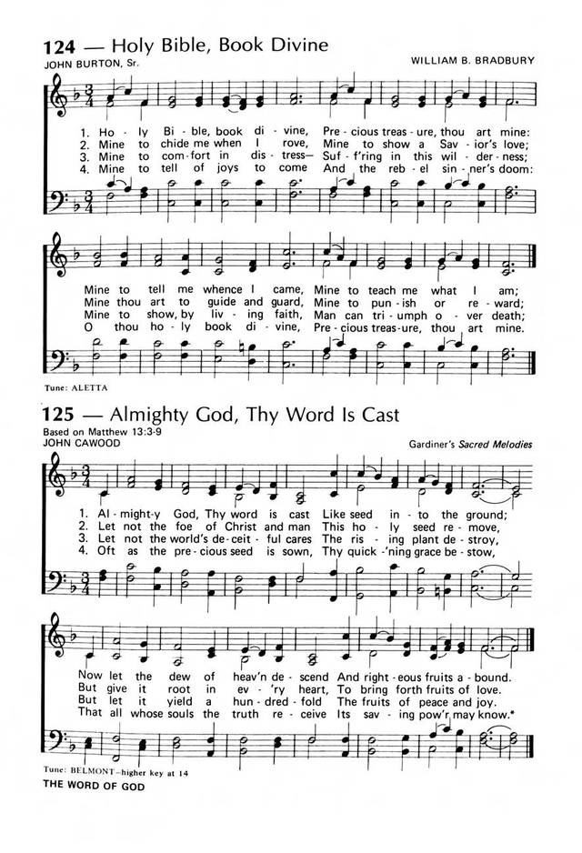 Praise! Our Songs and Hymns page 102