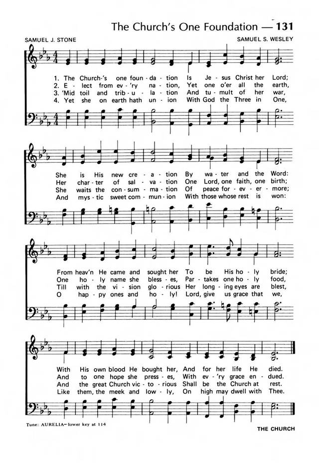 Praise! Our Songs and Hymns page 107