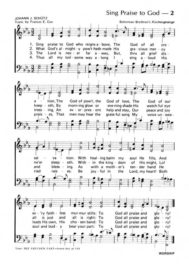 Praise! Our Songs and Hymns page 2