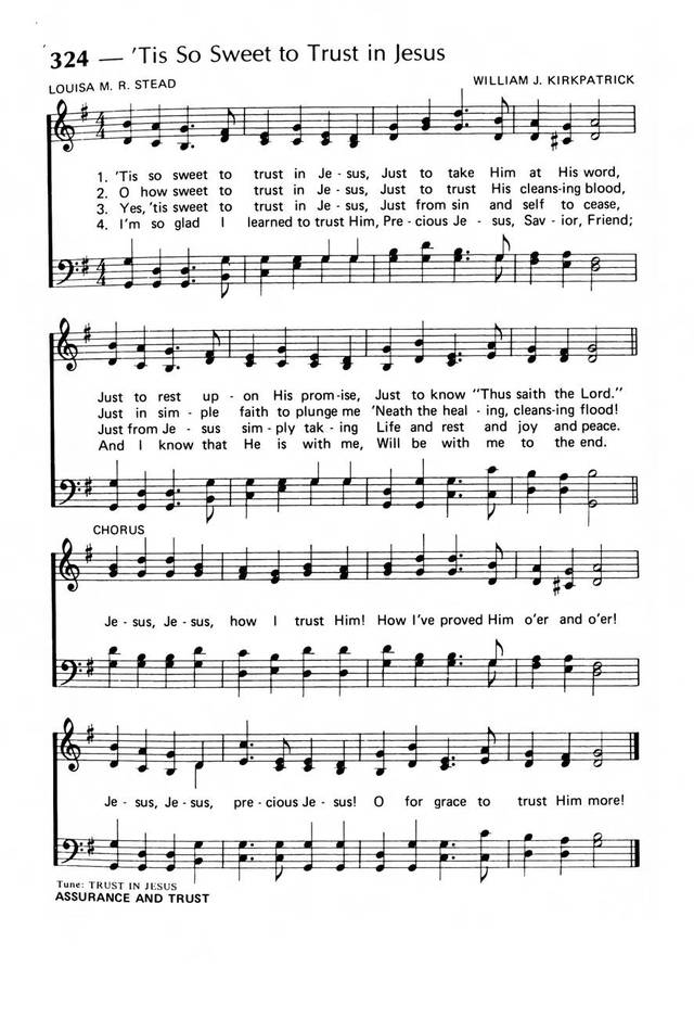 Praise! Our Songs and Hymns page 276