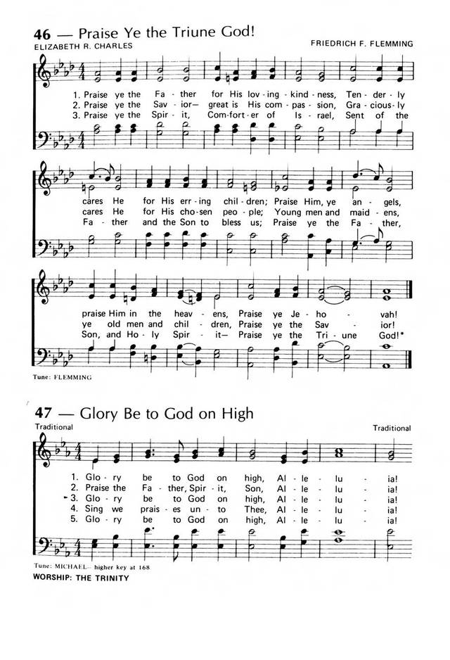 Praise! Our Songs and Hymns page 35