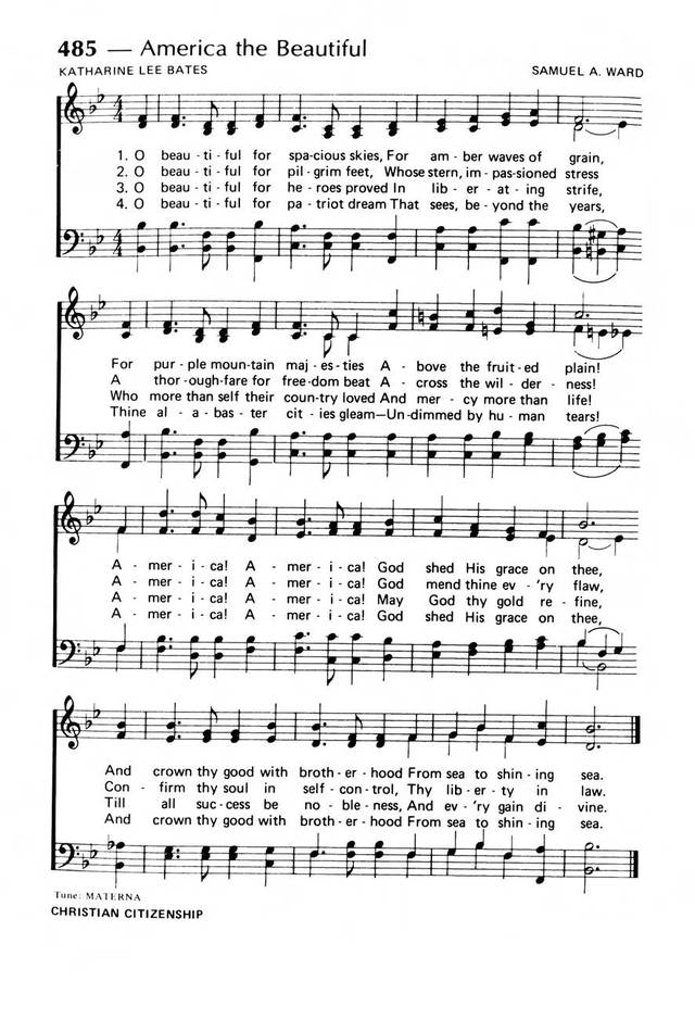 Praise! Our Songs and Hymns page 418