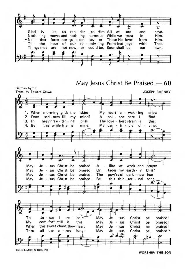 Praise! Our Songs and Hymns page 46