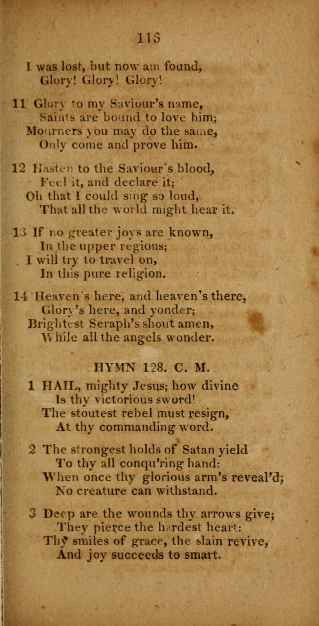 Public, Parlour, and Cottage Hymns. A New Selection page 113