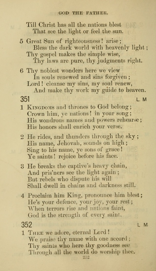 The Presbyterian Hymnal page 232