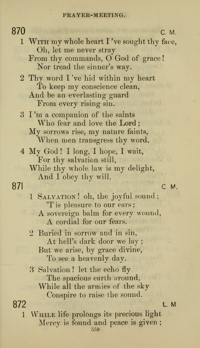 The Presbyterian Hymnal page 559