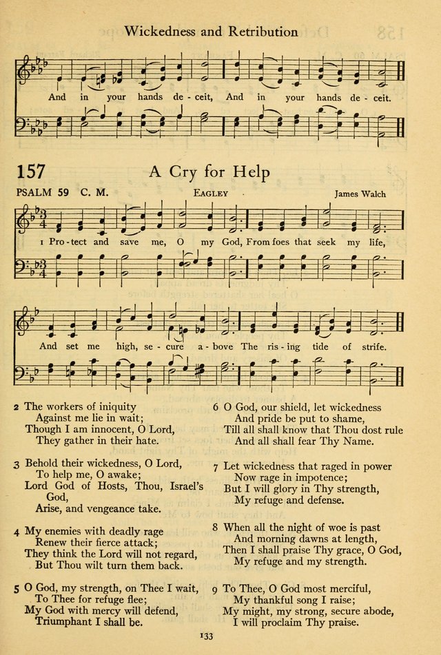 The Psalter: with responsive readings page 133