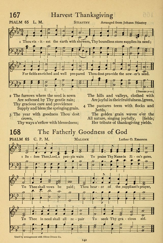 The Psalter: with responsive readings page 144