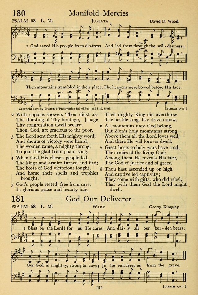 The Psalter: with responsive readings page 154