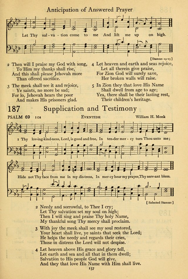 The Psalter: with responsive readings page 159