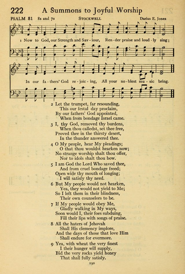 The Psalter: with responsive readings page 192