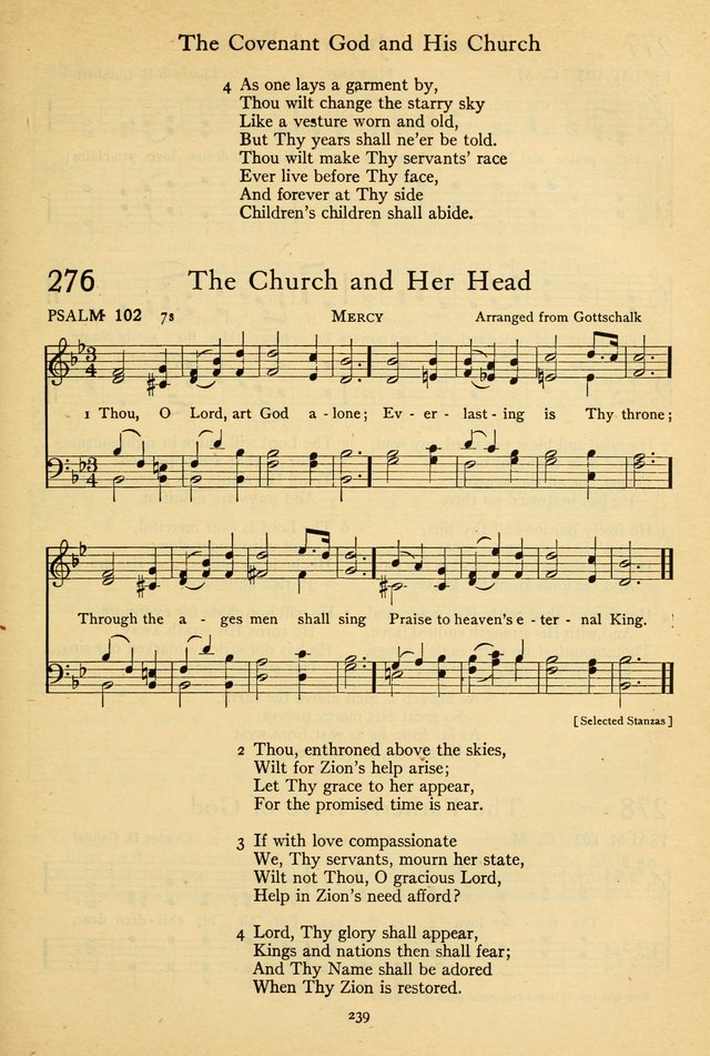The Psalter: with responsive readings page 241
