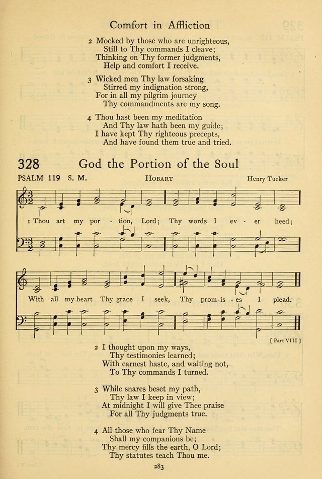 The Psalter: with responsive readings page 285