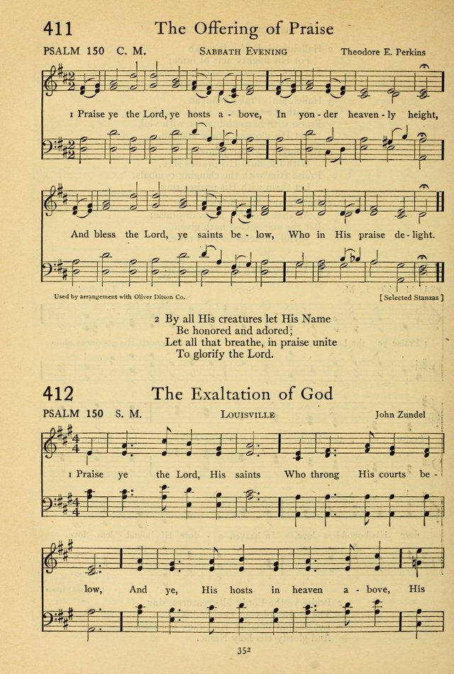 The Psalter: with responsive readings page 356