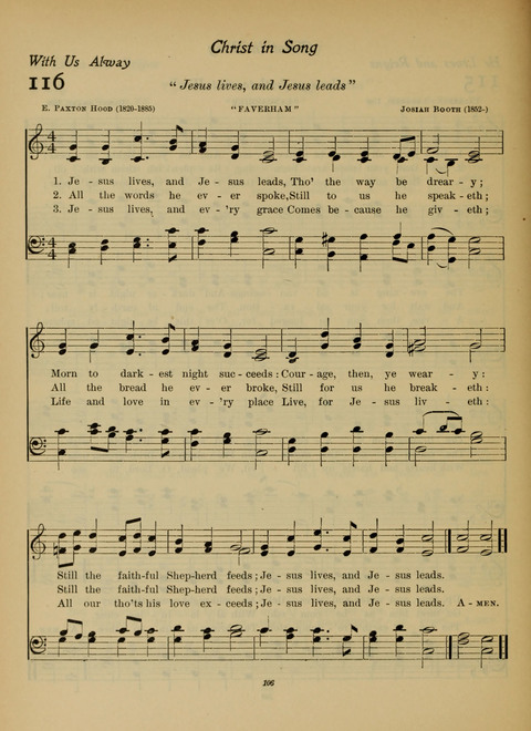Pilgrim Songs (Number Two) page 106