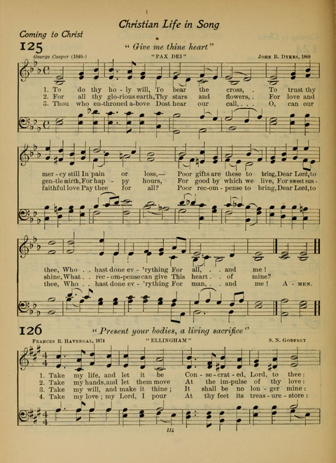 Pilgrim Songs (Number Two) page 114
