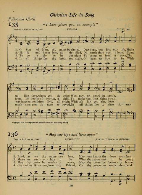 Pilgrim Songs (Number Two) page 122