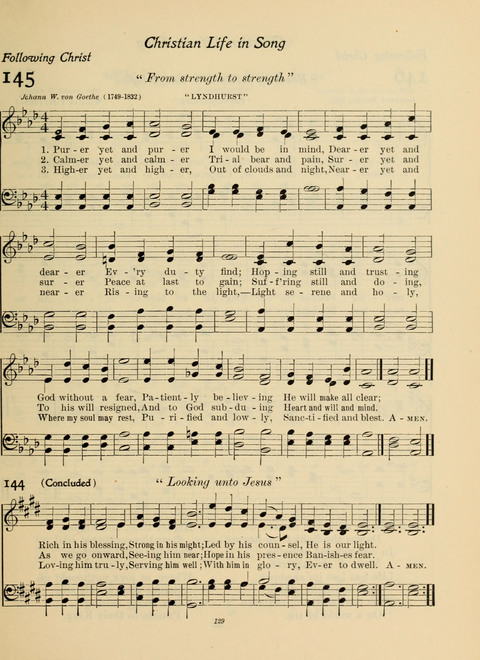 Pilgrim Songs (Number Two) page 129