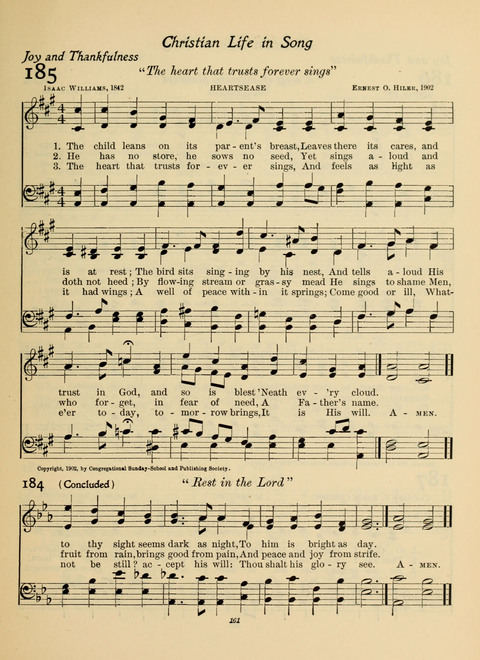 Pilgrim Songs (Number Two) page 161