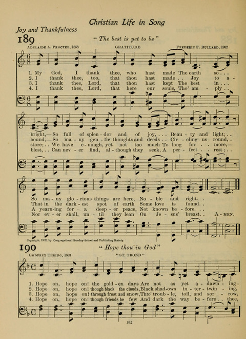 Pilgrim Songs (Number Two) page 164